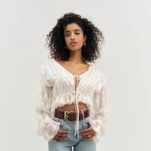 Brand New Jeanne Shirt For Love and Lemons, M